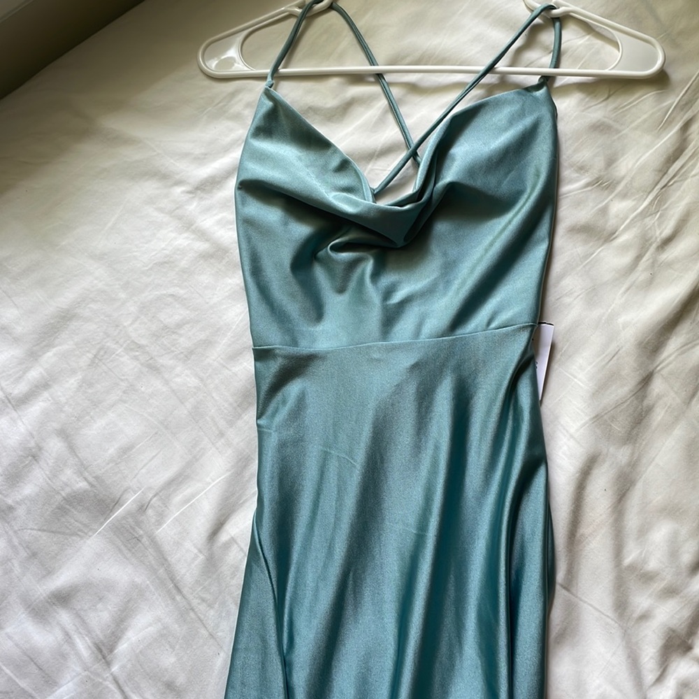 Sage Green Windsor Long Dress